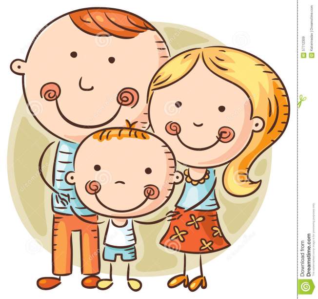 happy-cartoon-family-one-child-doodle-drawing-57712309
